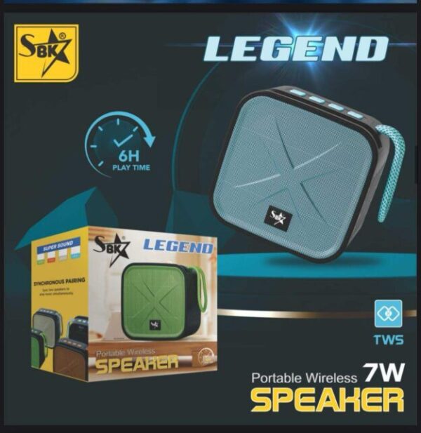 Sbk 7 watt bluetooth speaket