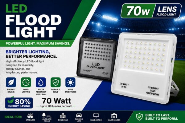 70w flood light halogen